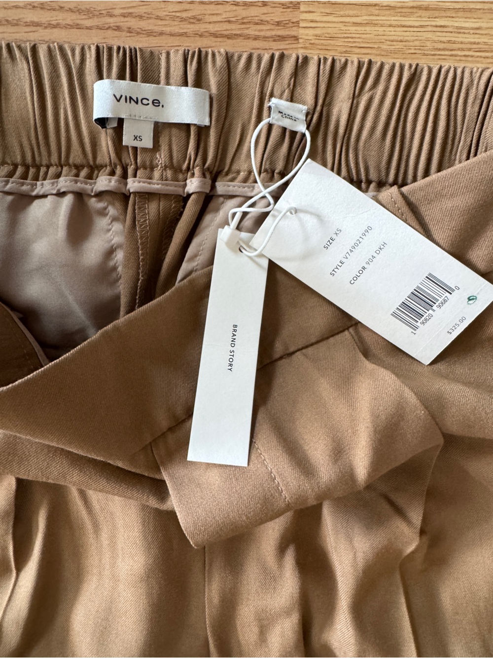 Vince Tan/Brown Pants